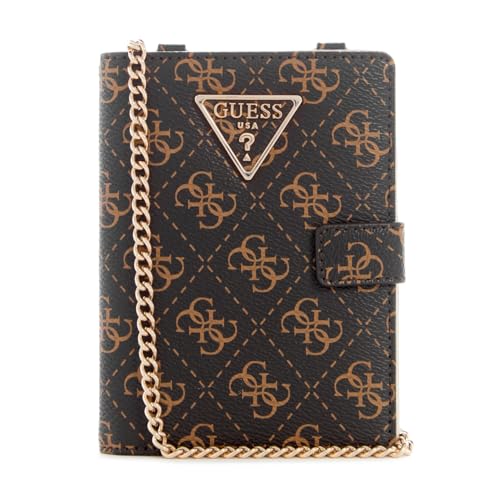 Image of Guess Women's Black Printed Wallet| Ladies Purse Handbags | Gift For Ladies
