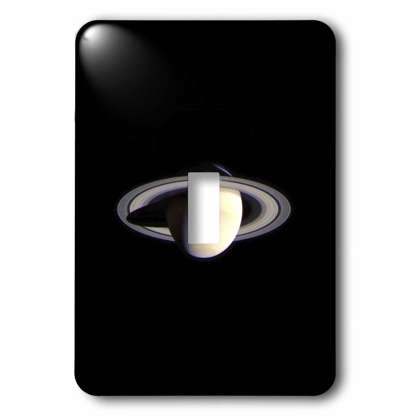 Saturn with Rings in Space Interrupteur à baïonnette aux finitions graphiques haut de gamme