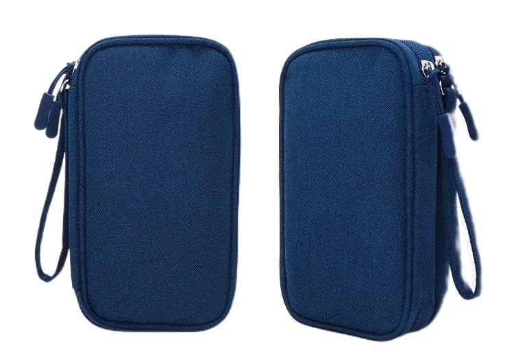 Jlyifan Travel Case Diabetic Supplies Organizer for Test Strips Lancets, Needles, Lancing Device, Glucose Meter