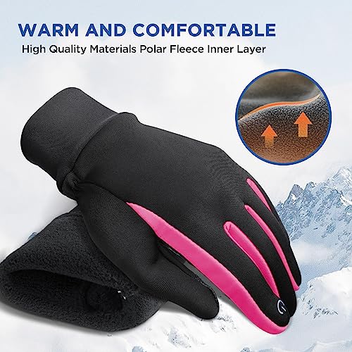 SIMARI Kids Winter Gloves Touchscreen Warm Thermal Water-Resistant for Boy Girl Running Cycling Snow Skiing in Cold Weather - Image 3