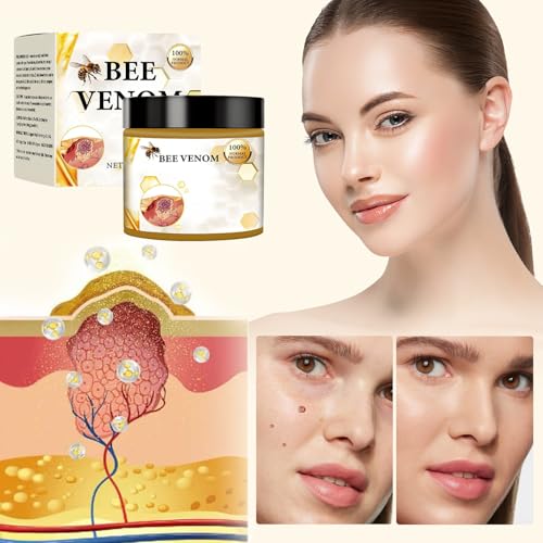 Bee Venom Cream, New Professional Bee Venom Repair Cream, Hydrating Moisturizing CreamSuitable for all skin types in men and women?2Pc?