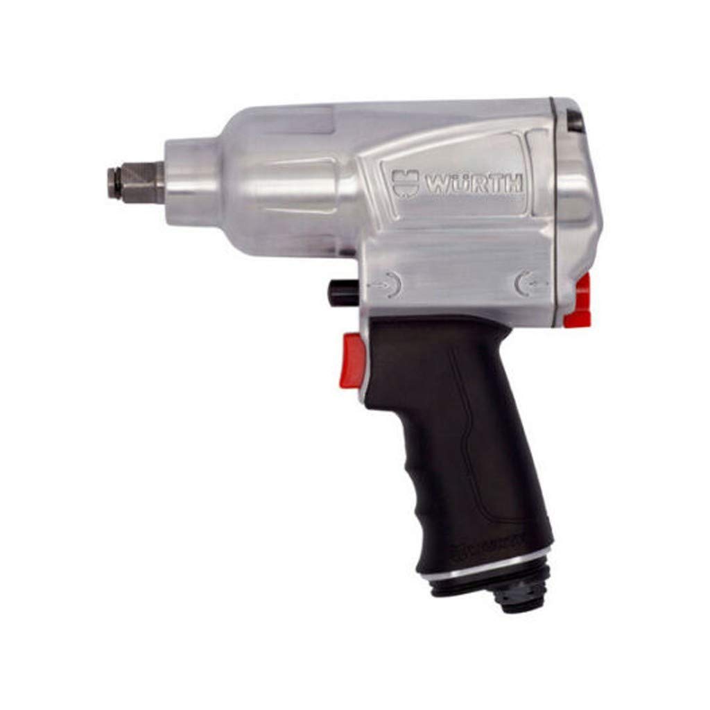 Wurth 07037360 - Destornillador neumático con llave de impacto 1/2 profesional