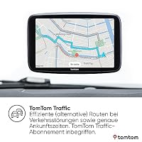 TomTom Navigationsgerät GO Superior (7 Zoll, Stauvermeidung Dank TomTom Traffic, Karten-Updates Welt, schnelle Updates via WiFi, Verfügbarkeit von Parkplätzen, Kraftstoffpreise) – Ansicht 2
