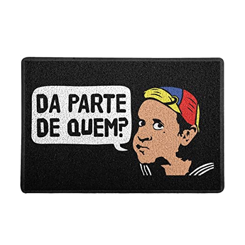 Capacho 60x40 - DA PARTE DE QUEM? (Preto)