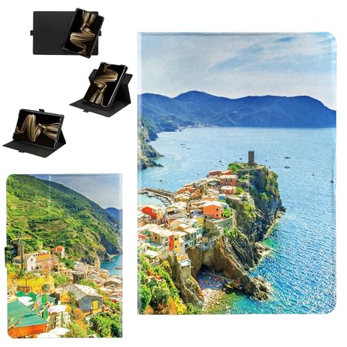 Etui kompatybilne z Motorola Moto Tab G62 etui na tablet [wsparcie obracania o 360 stopni] [hartowana ochrona krawędzi przed upadkami] HBFJ