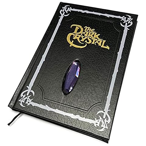 costumebase Dark Crystal Book Replica Printed Pages with Illustrations Black Cover