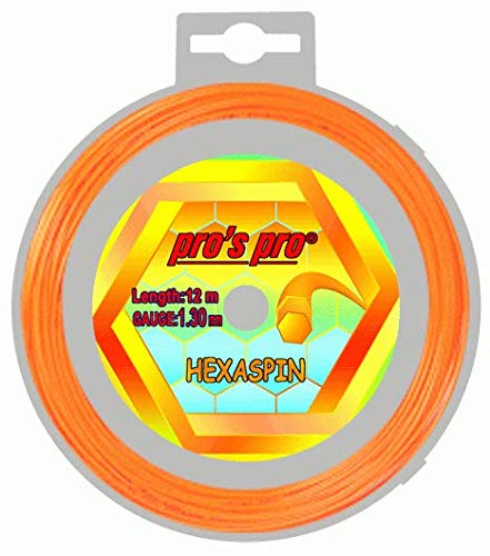Amazon | Pros pro HEXASPIN オレンジ色 1.20mm 12m 単張りガット