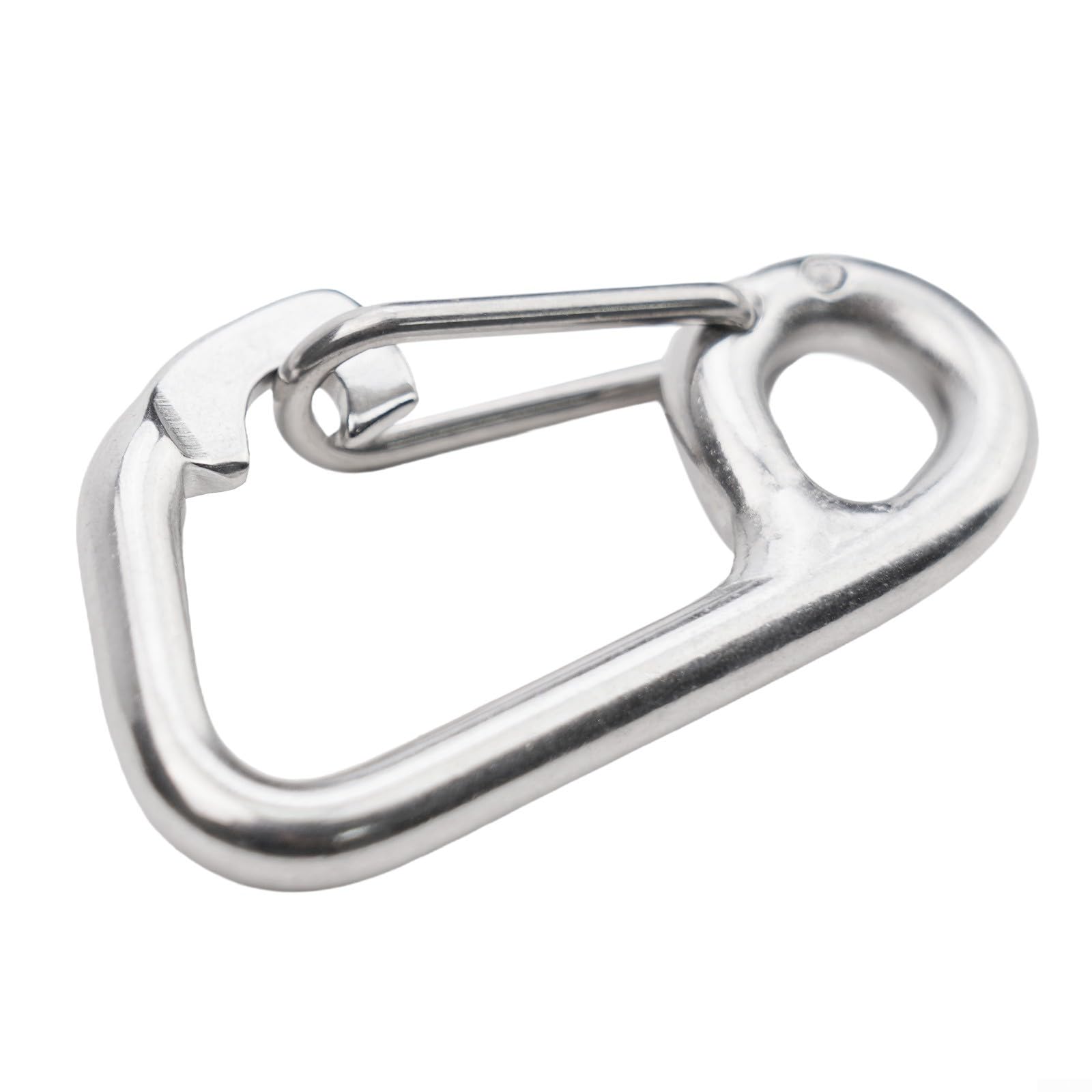 Posheliox 316 Stainless Steel Scuba Diving Safety Buckle Quick Release Clip Snorkeling Gear Attachment Hook Camping And Carabiner Silver