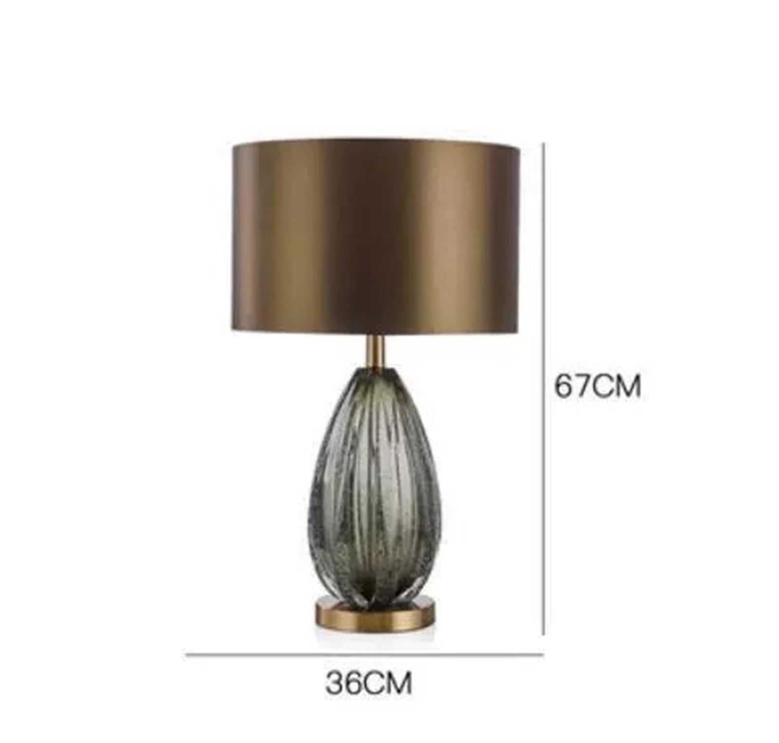 Lámpara de mesa Lámpara de mesa cristal for estudio, dormitorio, mesita noche, sala exposiciones, estar, hotel Lámparas de dormitorio