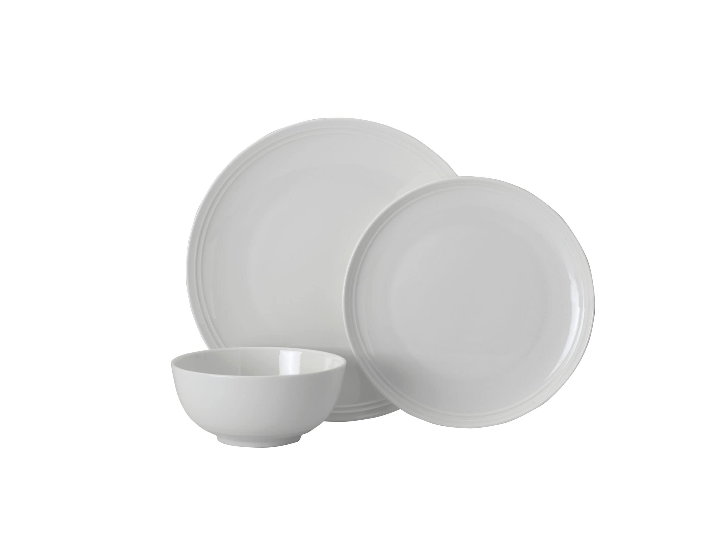 Amazon.com | Mikasa Kyler Bone China Lightweight Chip Resistant 12