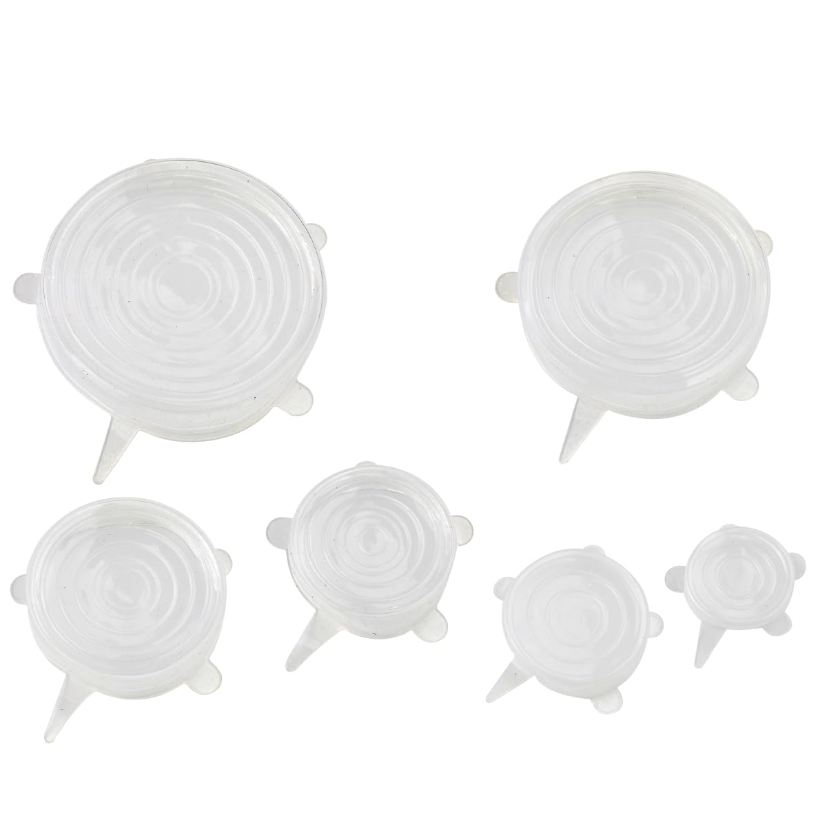 7.7 in. Reusable Silicone Lids - Set of 6-10 Piece