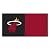 FANMATS NBA Miami Heat Nylon Face Team Carpet Tiles