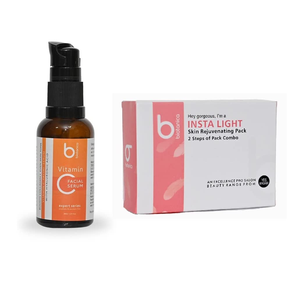 Yes Madam Biotanica Face Serum Vitamin C For Glowing Skin and