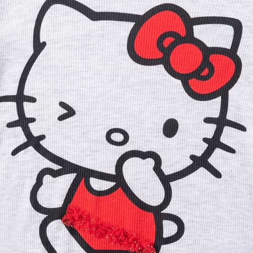 Hello Kitty MLXK9096-RUL Sanrio Girls 4 Pack Mix And Match 2 Short Sleeve T-Shirts thumb #2