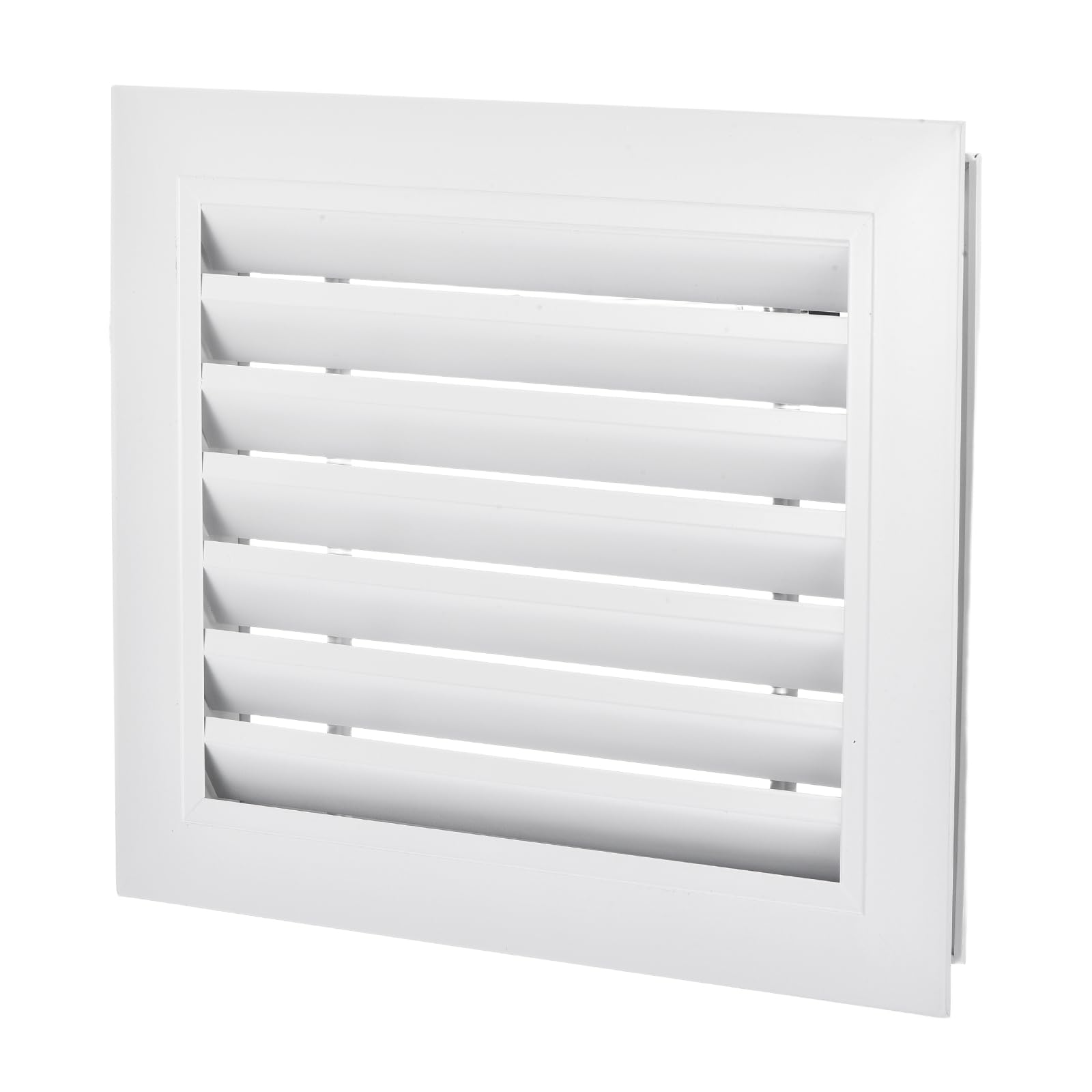 PATIKIL Rejilla De Ventilación De Puerta De Aleación 12" X 10" Blanco