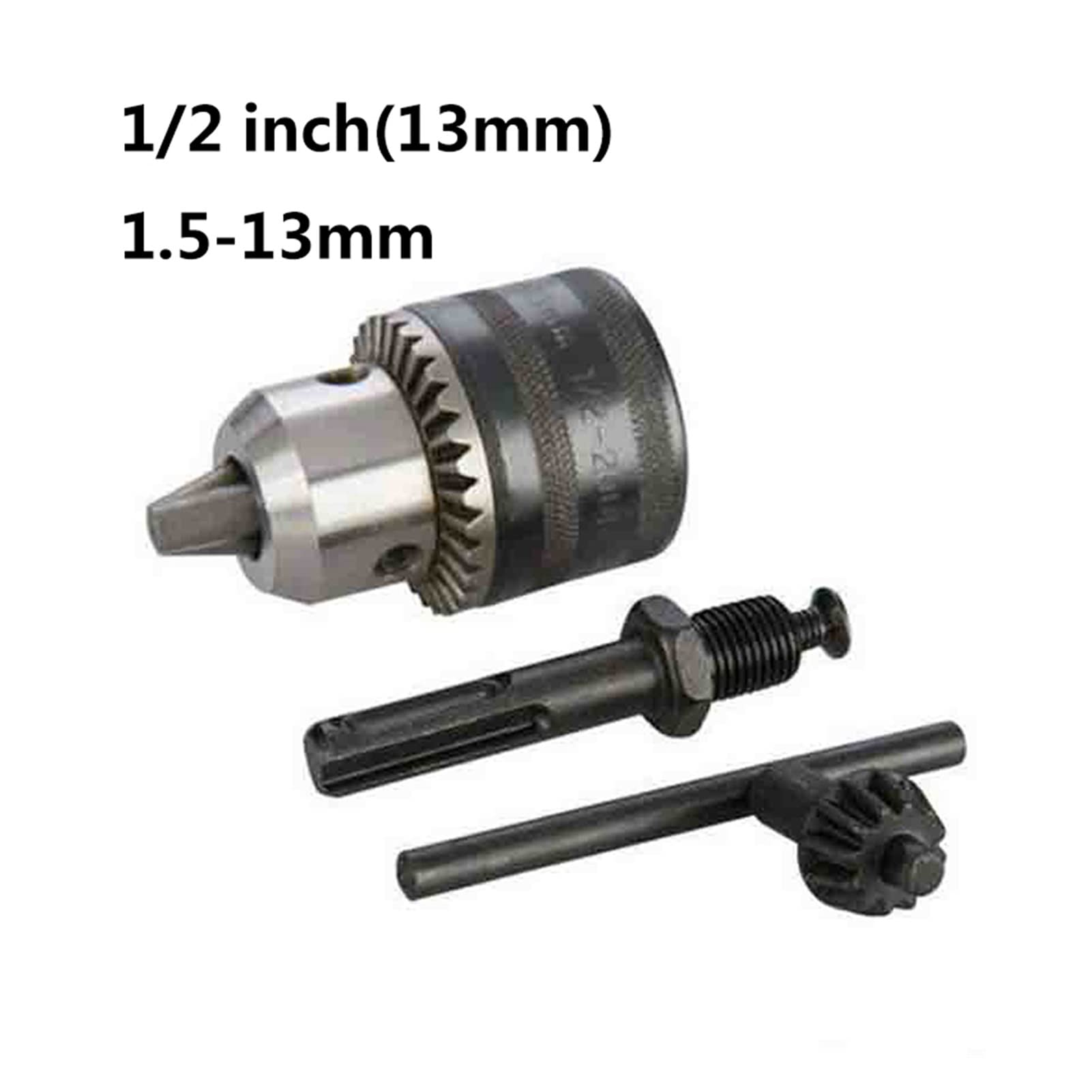 1 PC 1/2 cala adapter 13MM 13 mm bitów bezkluczykowy zamiennik kompatybilny z Dewalt Kompatybilny z Bosch 1,5-1 Chuck 3mm dla SDS Plus klucz szczypce