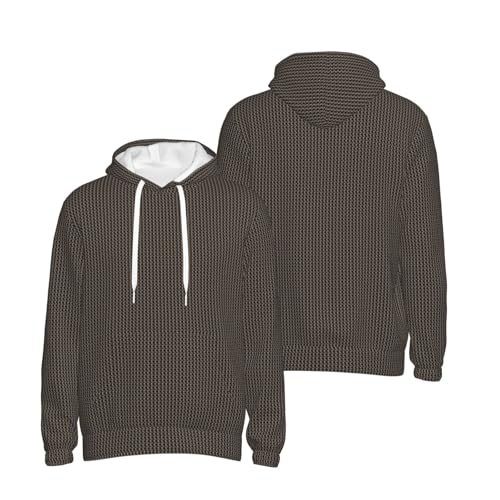 Sweat à capuche squelette pour homme style décontracté