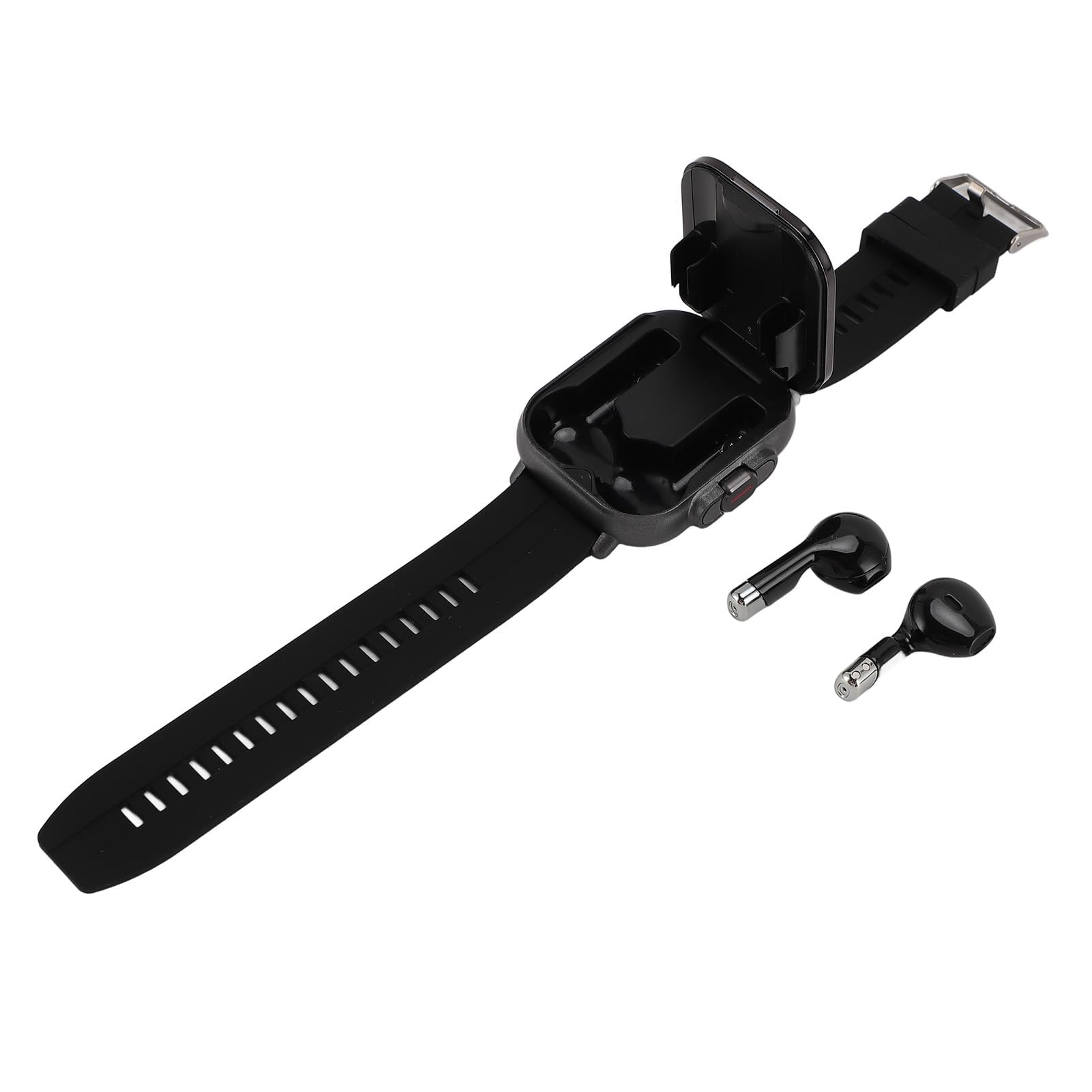 Ejoyous Smartwatch ze słuchawkami, ekran 2,01 HD, zegarek ze słuchawkami, bezprzewodowy zestaw słuchawkowy, tracker fitness IP67, wodoszczelny NFC monitor snu, krokomierz, kompatybilny z systemem