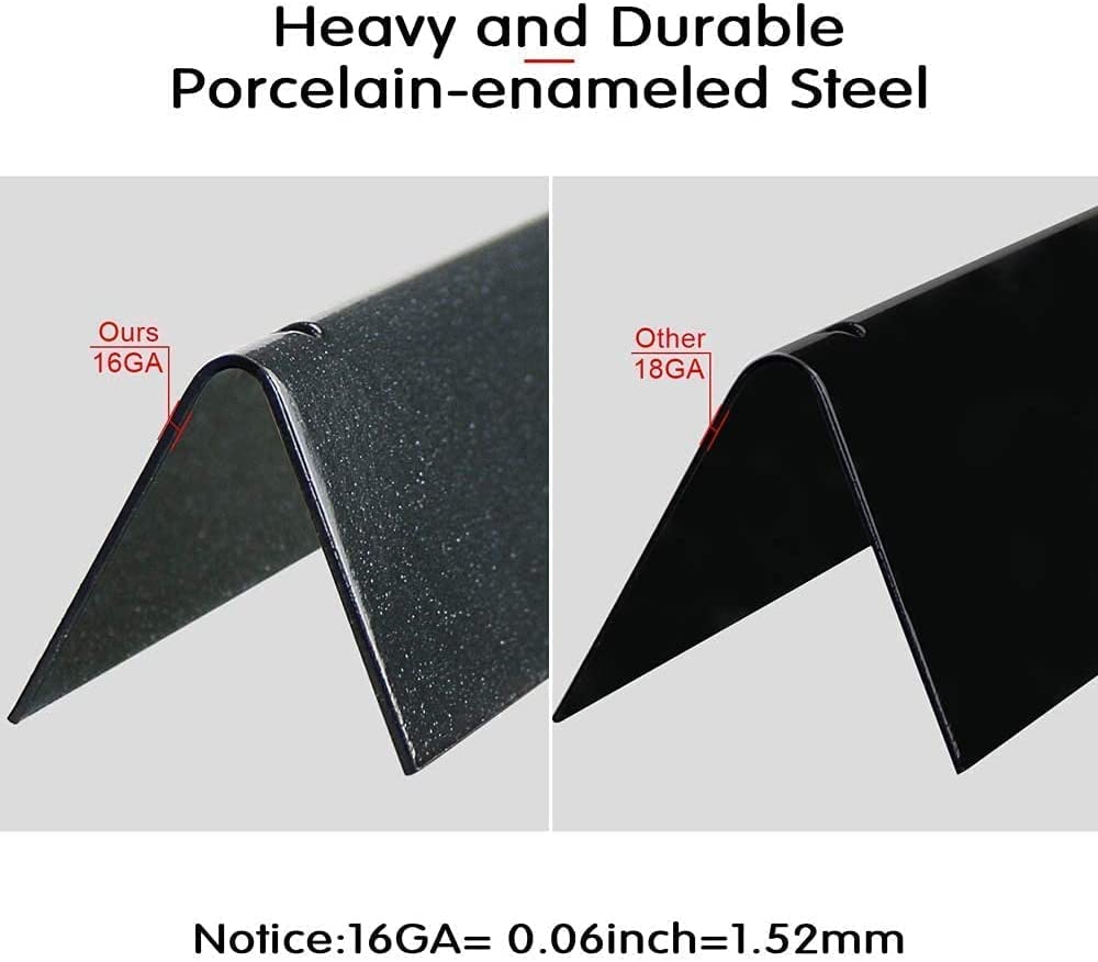 Barre Flavorizer Per BBQ Weber Spirit 200/210 - Acciaio Porcellanato, 5 Pezzi, 54.6cm - Foto 9