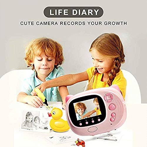 ZHJIUXINGBT Sofortdruckkamera USB Child Digital Sofortbildkamera Kinder Digitalkamera Drucken Machen Sie Fotos – Bild 7