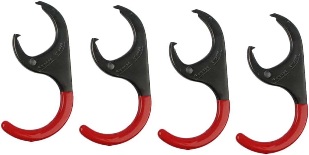 Holibanna 4pcs Hook Board Hanging Hooks for Garage Garden Kitchen and Bathroom Storage Punch Space-Saving Tool Organizer