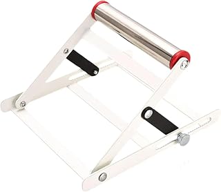 Height Adjustable Tool Cart for Cutting Machines Versatile Workshop Material Holder Portable Utility Trolley Ideal for Workshop Ion and Tool Storage