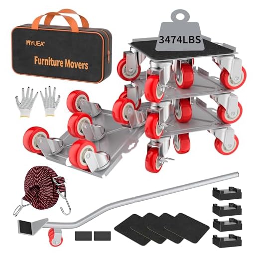 Heavy Duty MYUEA Furniture Dolly