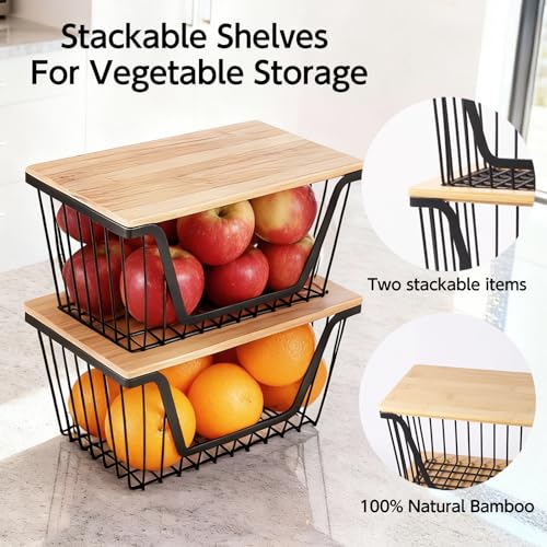 2 PACK Stainless Steel Bins