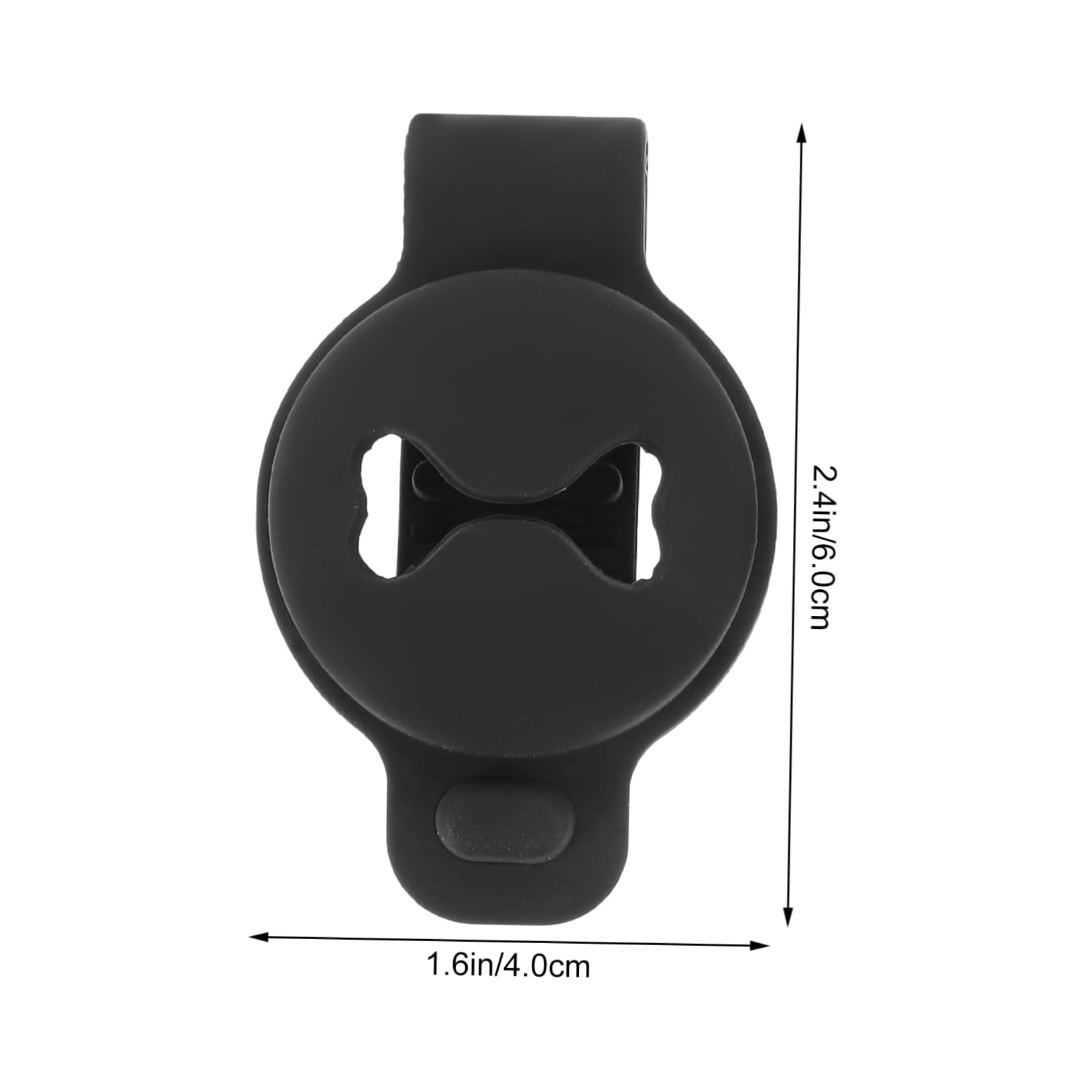 KICHOUSE 2pcs Scratch Cases Lightweight Sleeves for Dogs Cats Creative Design Black and Grey Firmly Lost Real Tracking