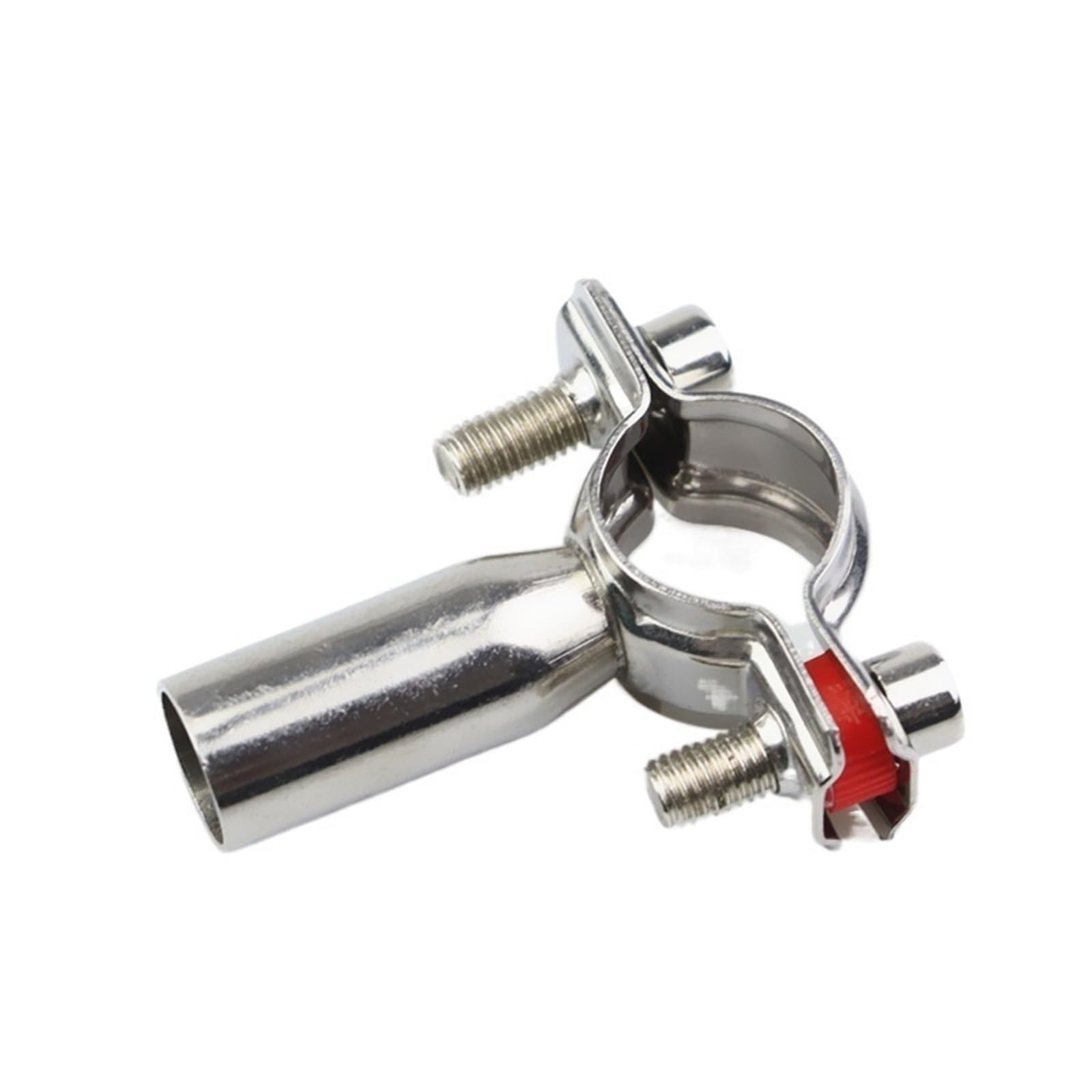 Abrazadera de tubo ajustable, acero inoxidable 304, aro soldado resistente para fijación segura del tubo, ideal para fontanería y aplicaciones mecánicas