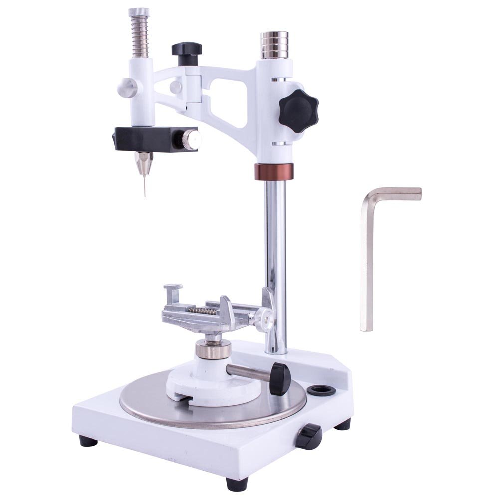 AW Lab Survey Visualizer w/ 6X Spindle Dental Lab Stent Surveyor Handpiece Table Fully Adjustable