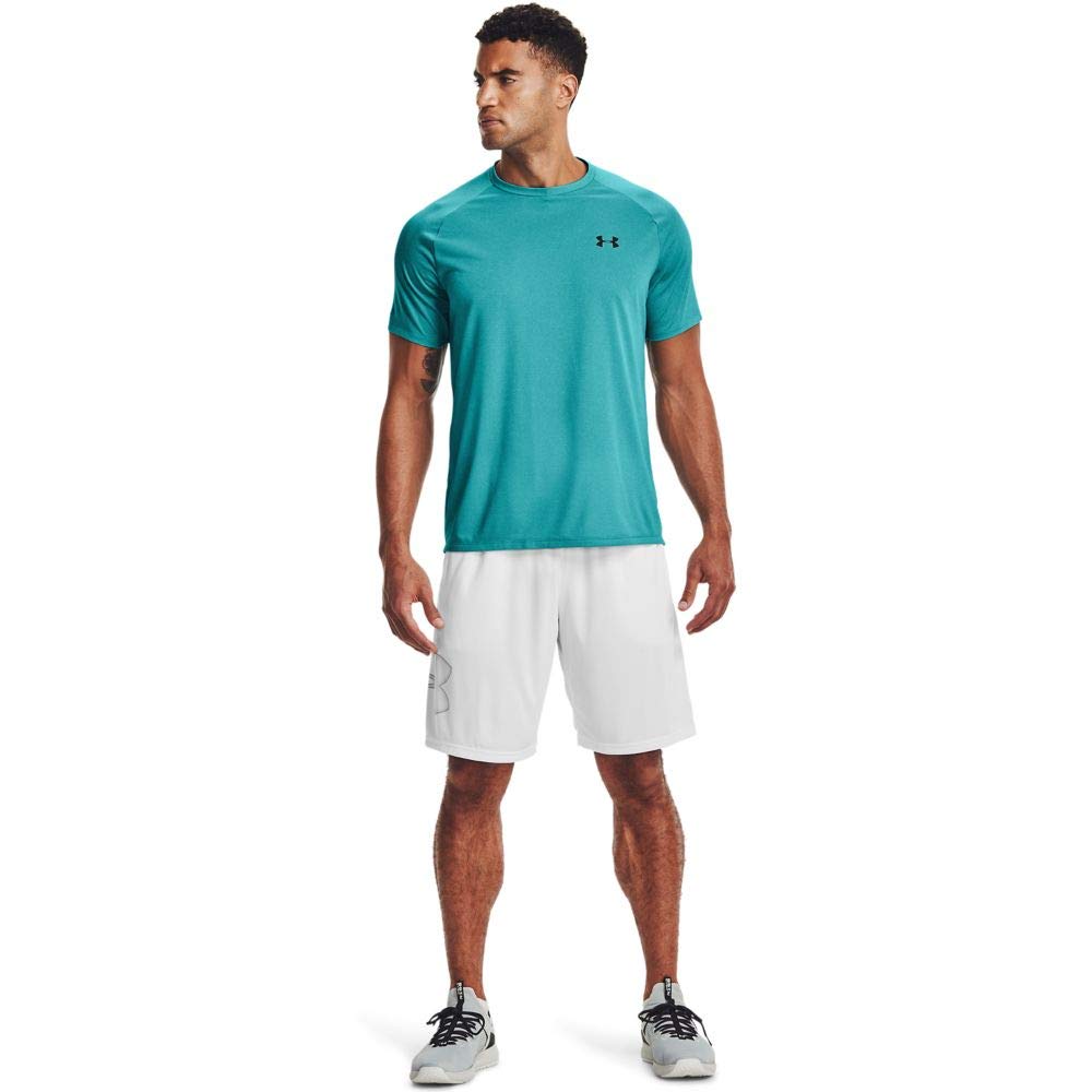 UA Tech 2.0 Short Sleeve Tee, Light and Breathable Sports T-Shirt, Gym Clothes With Anti-Odour Technology Men
