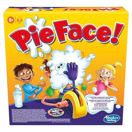 Hasbro Gaming Juego de Mesa Familiar Cara Splash con Crema Batida