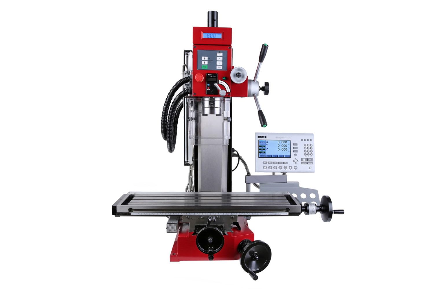 PAULIMOT Bohr-/Fräsmaschine SIEG SX3L mit Gewindeschneid-Funktion und Messsystem