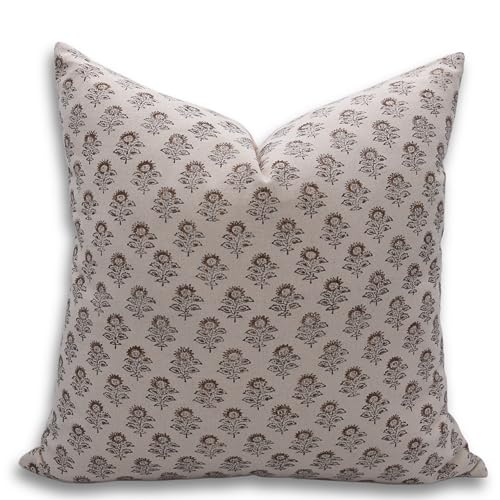 Fabritual Duck Canvas Fabric Vintage Handmade Block Floral P