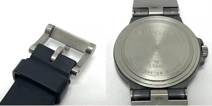 Amazon.co.jp: (ブルガリ)BVLGARI TI38TA デイト ディアゴノ 自動巻き