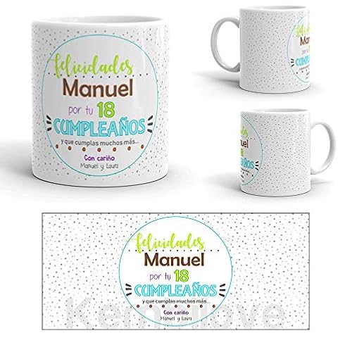 Kembilove Taza de Café Cumpleaños - Taza de Cerámica Impresa Cover