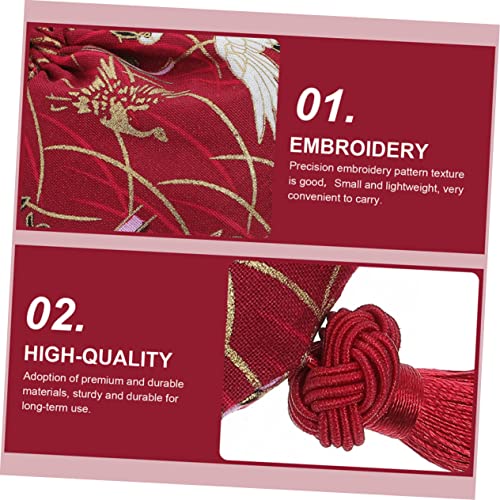 Alipis 3pcs Bolsas delicadas vacías tipo sachet miniatura 5
