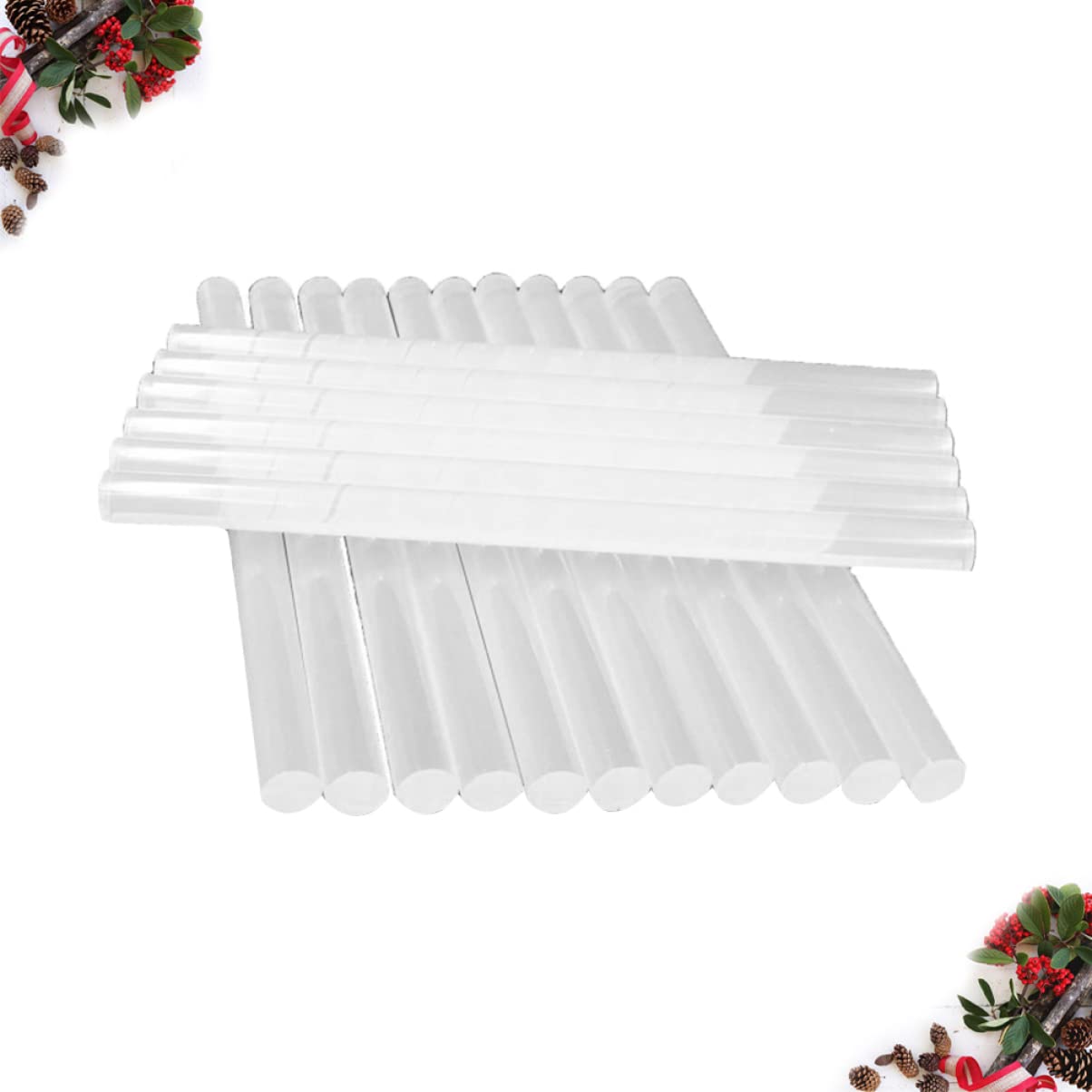 Lurrose 100 Barras De Pegamento Termofusible En Forma De K 7 Mm X 19 Cm Color Kit De Barras De Pegamento Para Manualidades