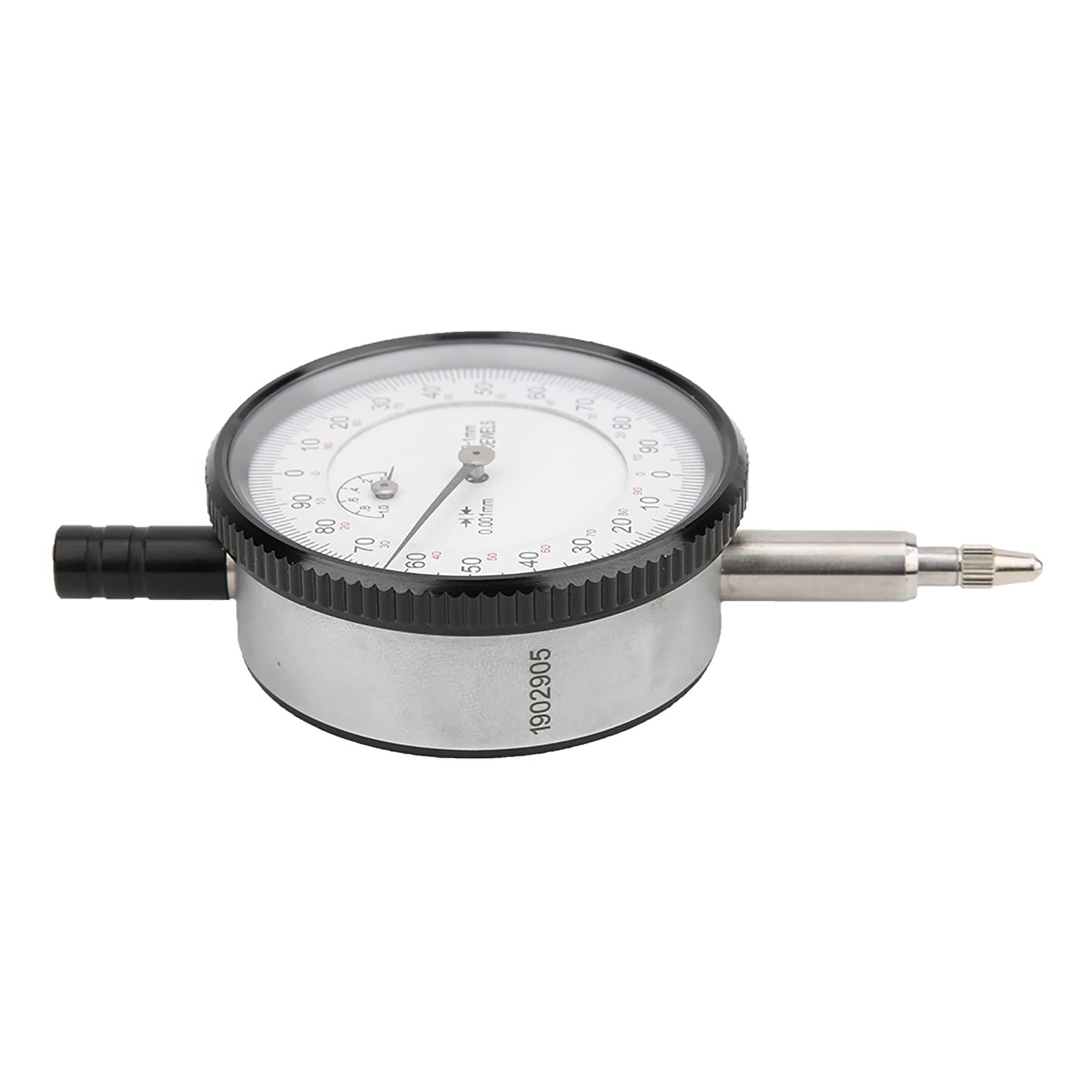 Comparatore a quadrante 8 rubini Strumento di misurazione meccanico di precisione antiurto per officine industriali Acciaio inossidabile Risoluzione 0 1 mm 0,001 mm