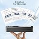Phomemo M832 Thermodrucker A4, Mobiler Drucker für Unterwegs, Tragbarer Drucker, Mit 4 Rollen Thermopapier, Kompatibel mit Smartphones & PC