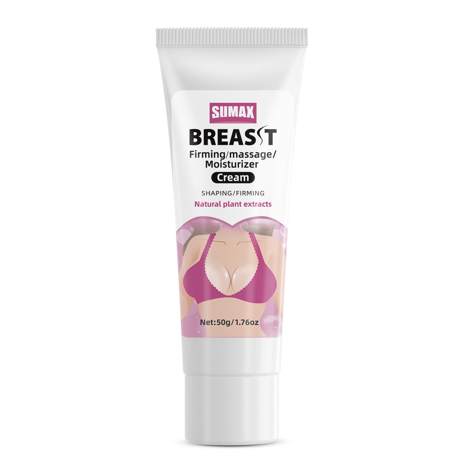 SUMAX Breast Enhancement Cream Promotes Growth Natural Breast Massage Cream Female Breast Firming Lifting Cream 50g