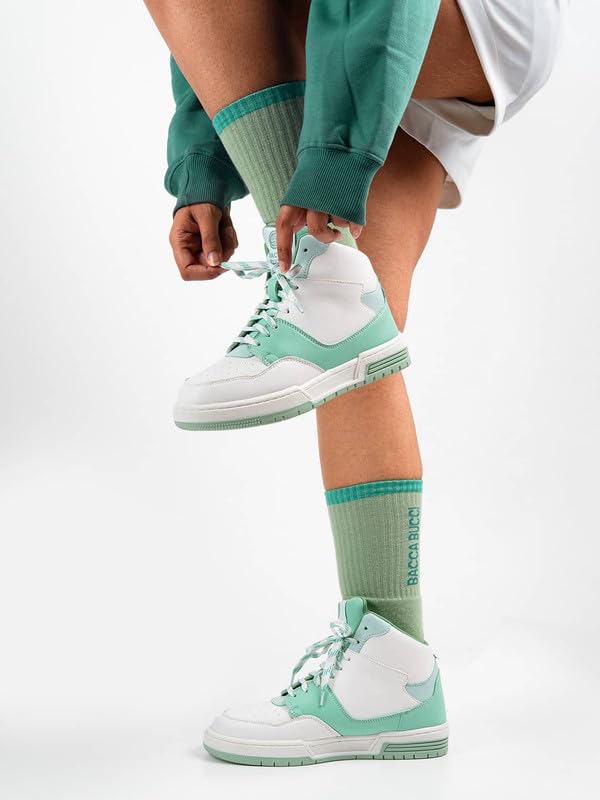 Image of Bacca Bucci ETHEREA Women's Pop High-Top Sneakers Style That Pops-Bold Colors, Fierce Comfort, Summer-Ready Looks
