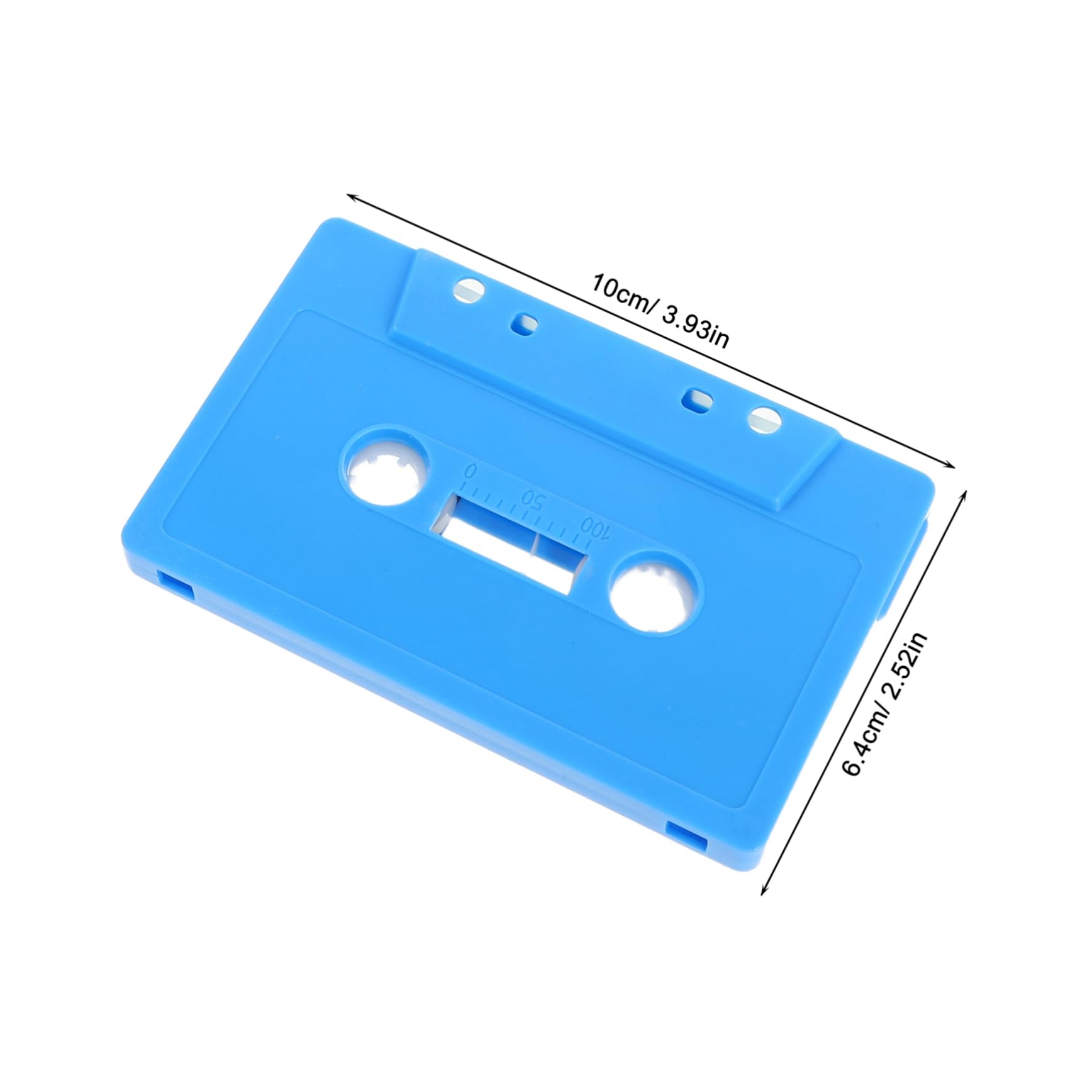 HEMOTON Leere Retro Kassetten Selbstgemacht Bunte Audiokassetten für Aufnahme Wanddekoration Vintage Kassette ohne Band Kreative Partygastgeschenke 4 Stück (orange Rosa Hellgrün Blau