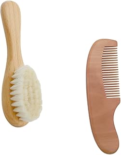 VICASKY 1 Set Bath Brush and Comb Ergonomic Design for Gentl