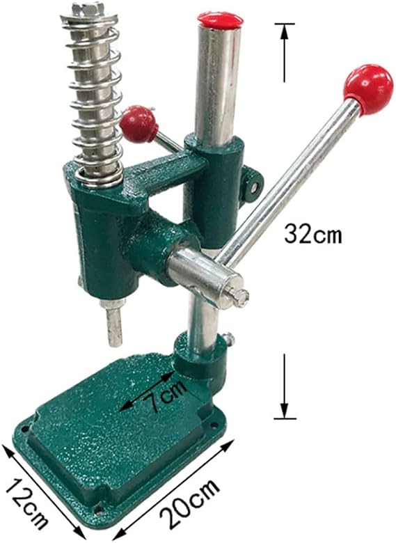 Button Maker, Handmade Fabric Cover Button Machine with 3 Molds (Diameters 18, 25, 30mm) and 300 Pcs Buttons, Handmade Fabric Covered Button Maker Button Machine DIY Tool