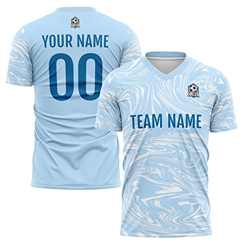 Kids Adults Personalized Soccer T-Shirt