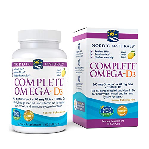 Nordic Naturals Complete Omega-D3, …