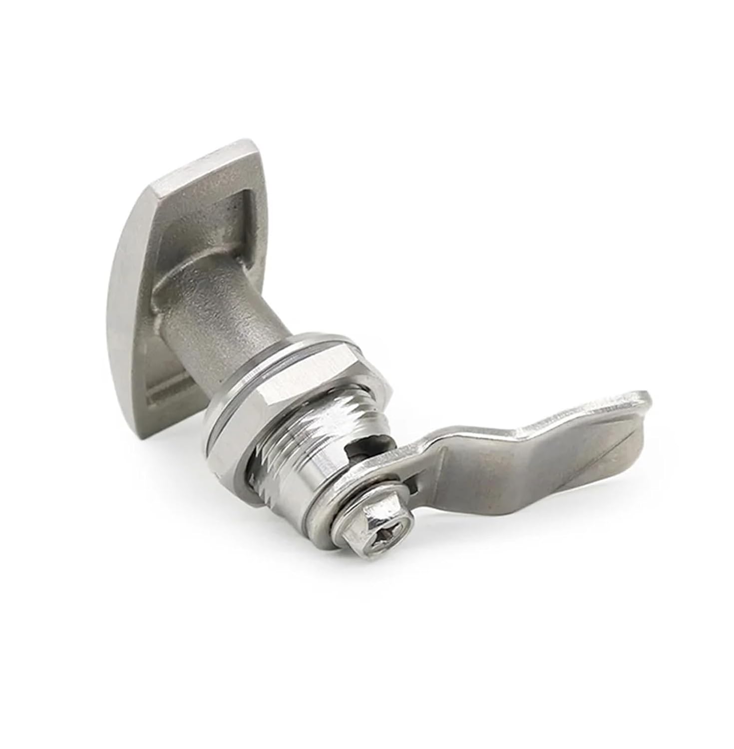 304 Material MS705-3U Stainless Steel Tongue Lock U-Shaped Handle Equipment Cabinet 1Pcs