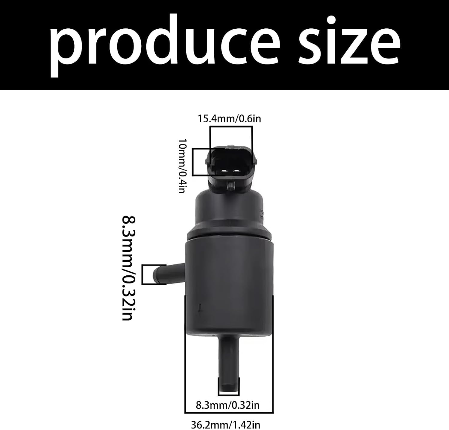 High-Temp Fuels Tanks Breather Valves 28910-2S000 Oxidation Efficient Regulation Purge Control Solenoid